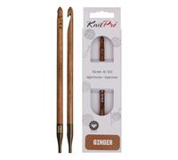 KnitPro Crochet Hook - Ginger Afghan/Tunisian - 6.50 mm