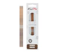 KnitPro Ginger Cubics Double Pointed Needles 15cm (6") - 2.00mm US 0
