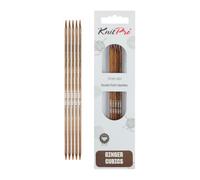KnitPro Ginger Cubics Double Pointed Needles 20cm (8") - 3.50mm US 4