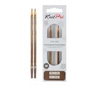KnitPro Ginger Cubics Normal Interchangeable Needles - 5.00mm US 8