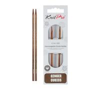 KnitPro Ginger Cubics Special Interchangeable Needles - 4.00mm US 6