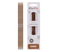 KnitPro Ginger Double Pointed Needles 6" (15cm) | 2.75mm