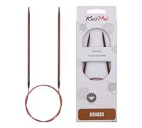 KnitPro Ginger Fixed Circular Needles 24" (60cm) | 3.25mm