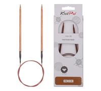 KnitPro Ginger Fixed Circular Needles 24" (60cm) | 4.00mm