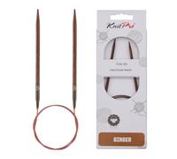 KnitPro Ginger Fixed Circular Needles 40" (100cm) | 3.50mm