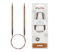 KnitPro Ginger Fixed Circular Needles – 100 cm, 3.75 mm – 3 pcs