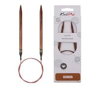 KnitPro Ginger Fixed Circular Needles 47" (120cm) | 5.00mm