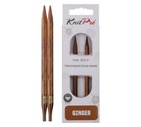 KnitPro Ginger Interchangeable Circular Needles 4" (10cm) | 6.00mm