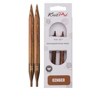 KnitPro Interchangeable Circular Needles KP31212 Ginger 5" (13 cm) 8.00mm Assorted