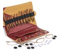 KnitPro Ginger Knitting 10cm Needles Circular Interchangeable: Regal Set