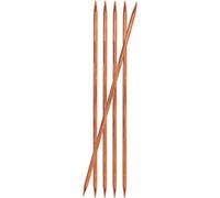 KnitPro Ginger: Knitting Pins: Double-Ended: 15cm x 4.00mm: Set of 5 KnitPro Multicolor