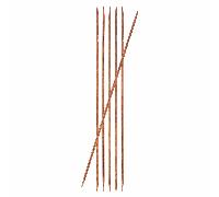 KnitPro Ginger: Knitting Pins: Double-Ended: 20cm x 2.50mm: Set of 6