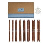 KnitPro Ginger Midi Double Pointed Needle Set 8" (20cm) | 8 Sizes (2.5mm to 6mm)