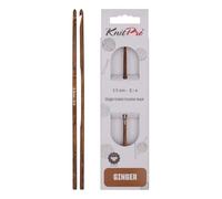 Ginger Chk 3.50 - Ginger: Crochet Hook: 15Cm X 3.50mm - Knitpro