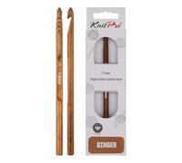 KnitPro Crochet Hook Ginger - Single-Ended - 7.00 mm - 15 cm