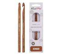 KnitPro Ginger Single Ended Crochet Hook | 8.00mm