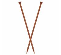 KnitPro Ginger Single Pointed Needles 12" (30cm) | 6.50mm
