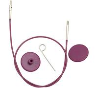 Cable 94Cm Purple - Cable: Circular: Interchangeable: Purple: 94Cm - Knitpro