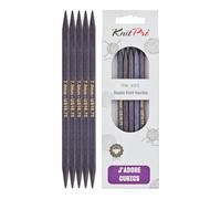 KnitPro J’Adore Cubics Double Pointed Needles 6" (15cm) | 7.00mm
