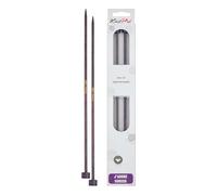 KnitPro Jadore Cubics Knitting Needles Diameter 5.00 mm Length 25 cm, 26-1923502019, Purple