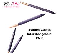 KnitPro J’Adore Cubics Interchangeable Circular Needles 5" (13cm) | 7.00mm