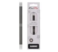 KnitPro Karbonz Double Pointed Needles 8" (20cm) | 1.75 mm