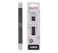 KnitPro Karbonz Double Pointed Needles 8" (20cm) | 2.75 mm