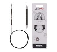KnitPro Karbonz Fixed Circular Needles 32" (80cm) | 7.00mm