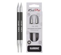 KnitPro Interchangeable Circular Needles Karbonz 5" (13 cm) 6.50 mm