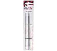 KnitPro Karbonz Double Pointed Needles 6" (15cm) | 1.50 mm