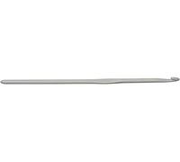 KnitPro Aluminum Crochet Hook 3.00 mm 15 cm – 1 unit, Grey