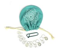 KnitPro - KnitPro Chakra Point Markers - 10 Pieces, Blue