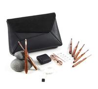 KnitPro - KnitPro Limited Edition Glossy Finish Wood Mellow Crochet Hook Gift Set - 1 Set