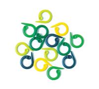 KnitPro - KnitPro Split Ring Markers, 30 Stitch Markers in Different Colours - 1 Set