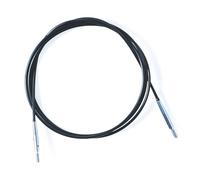 KnitPro - KnitPro The Mindful Collection Stainless Steel Black/Silver Fixed Interchangeable Cable for 100cm Needle - 1 Piece