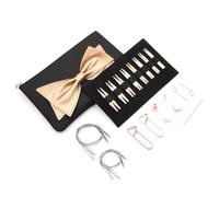 KnitPro Knitting Needle Gift Set - Interchangeable Circular, ‘Mini Bouquet’, 8 Pairs Aluminium Needles 3.0-6.0mm, 4 Swivel Cables 27cm & 30cm, End Caps, Cable Keys, Finishing Needle, Stitch Holders