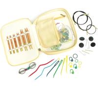 KnitPro Knitting Pins Basix Interchangeable 10cm Beginner Gift Set