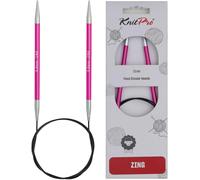 KnitPro Knitting Pins Circular Fixed Zing 60cm x 5.00mm