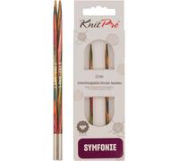 KnitPro Knitting Pins Circular Interchangeable Symfonie 10cm x 3.00mm (Pair)
