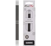 KnitPro Karbonz Double Pointed Needles 8" (20cm) | 2.00 mm