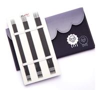 KnitPro Knitting Pins: Double-Ended: Karbonz: Starter Set: 20cm x 2.50 - 5.00mm