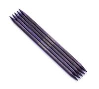 KnitPro Knitting Pins: Double-Ended: Set of 5: J'Adore Cubics: 15cm x 3.50mm