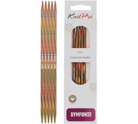 KnitPro Knitting Pins Double-Ended Symfonie 10cm x 4.00mm (5pc)