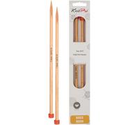 KnitPro Basix Beech Single Pointed Needles 10" (25cm) | 7.00mm