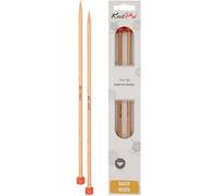 KnitPro Knitting Pins Single-Ended Basix Beech 30cm x 5.50mm (Pair)