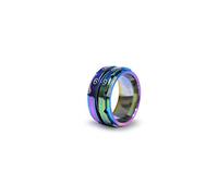 KnitPro KP10432 Row Counter, stainless steel, Rainbow, Size 8