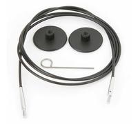 KnitPro Interchangeable Cable KP10522 80 cm Black