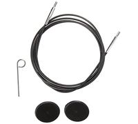 KnitPro KP10524 120 cm Interchangeable Cable, Black