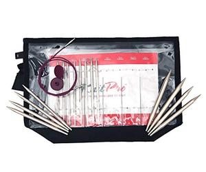 KnitPro KP10613 Nova Metal Interchangeable Needle Deluxe Set, Silver