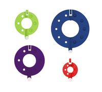 KnitPro KP10871 Split Pom Pom Maker, Assorted Colours